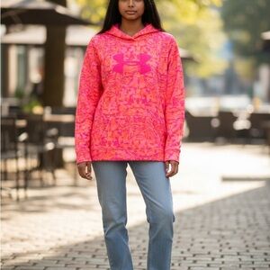 Under Armour Women's Vibrant Pink Camo Hoodie